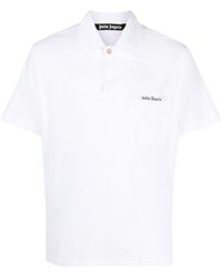 Palm Angels - Sartorial Tape Polo Shirt - Lyst