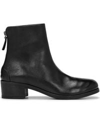 Marsèll - ブロックヒール レザーアンクルブーツ - Lyst