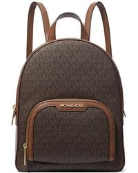 Michael Kors - Jaycee Monogram Backpack - Lyst