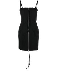 Blumarine - Robe courte zippée à design sans manches - Lyst