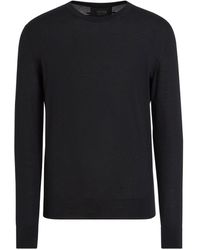 Zegna - Sweatshirt mit rundem Ausschnitt - Lyst