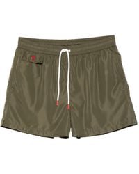 Kiton - Print Beach Shorts - Lyst