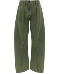 JW Anderson - Broek Met Gedraaide Afwerking - Lyst