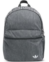 adidas - Washed Effect Logo Backpack - Lyst