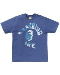 A Bathing Ape - Tie Dye Twist College T-Shirt - Lyst