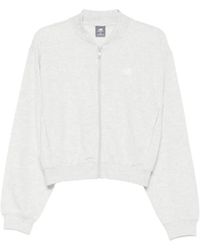 New Balance - Zip Bomber Jacket - Lyst