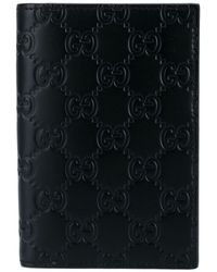 Gucci Ssima Passport Case - Black