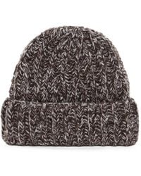 Closed - Ribbed-Knit Beanie Hat - Lyst