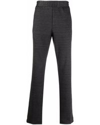 Ferragamo - Pantalones rectos con cinturilla elástica - Lyst