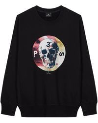 Paul Smith - Skull-Print Sweatshirt - Lyst