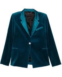 Rabanne - Blazer Met Enkele Rij Knopen - Lyst