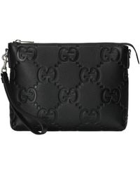 Gucci - Logo-embossed Leather Cross-body Bag - Lyst