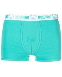 Moschino - Shorts mit Logo-Applikation - Lyst