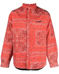 Purple Brand - Camisa con logo bordado - Lyst