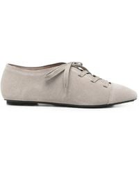 Emporio Armani - Laced Ballets - Lyst