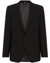 Dolce & Gabbana - Single-Breasted Wool-Silk Suit - Lyst