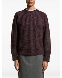 Peserico - Pull En Maille Épaisse À Col Rond - Lyst