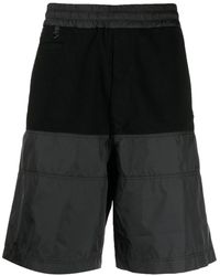 Undercover - Panelled-design Elasticated-waistband Track Shorts - Lyst