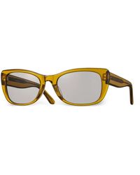 Eyevan 7285 - Gentry-E Rectangle-Frame Sunglasses - Lyst