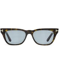 Tom Ford - Penn Rectangle-Frame Sunglasses - Lyst