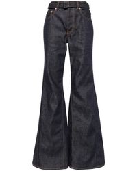 Sacai - Flared Jeans - Lyst