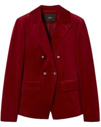Twinset - Velvet Blazer - Lyst