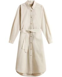 Woolrich - ベルテッド シャツドレス - Lyst