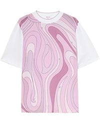 PUCCI - Camiseta con estampado Marmo - Lyst