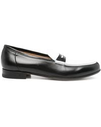 Lidfort - Leather Loafers - Lyst