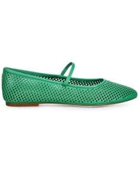 Ralph Lauren - Jayna Perforated Ballet Flats - Lyst