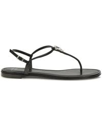 Giuseppe Zanotti - Muse Laminated Lamb Kidskin Sandal - Lyst
