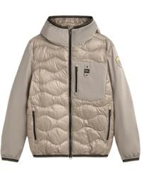 Blauer - Quilted Hooded Jacket - Lyst