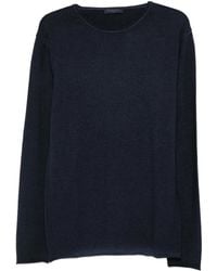 Daniele Fiesoli - Round-Neck Wool Sweater - Lyst
