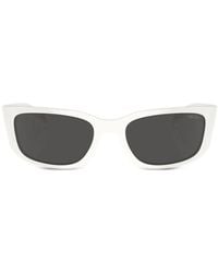Prada - Prada Pr A14S Oval Frame Sunglasses - Lyst