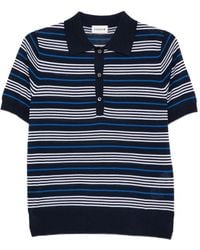 P.A.R.O.S.H. - Striped Buttoned Polo Shirts - Lyst