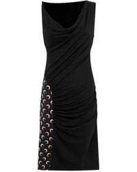 Marine Serre - Draped Moon-Print Dress - Lyst