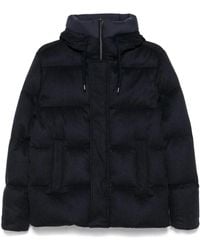 Herno - Plumífero Con Efecto Cepillado - Lyst