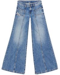 DIESEL - D-akii 09h95 Bootcut Jeans - Lyst