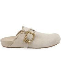 MICHAEL Michael Kors - Greer Buckle-Detail Mules - Lyst