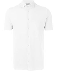 Dell'Oglio - Knitted Polo Shirt - Lyst