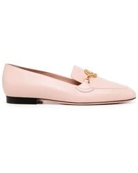 Bally - Obrien Embellished Leather Loafers - Lyst
