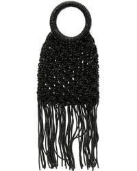 Twentyfourhaitch - Maronti Beaded Fringed Tote Bag - Lyst