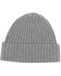 N.Peal Cashmere - Grob Gerippter Hut - Lyst