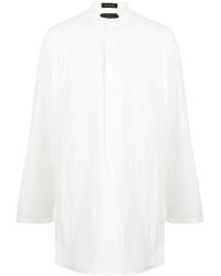 Nicolas Andreas Taralis - Long-sleeve Cotton Shirt - Lyst
