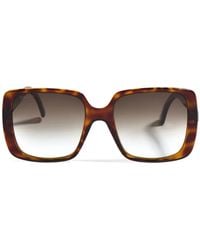 Gucci - Oversized Square Sunglasses - Lyst