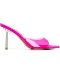 Le Silla - 100Mm Slip-On Sandals - Lyst