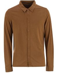 Majestic Filatures - Long-Sleeved Button Shirt - Lyst