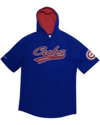 Mitchell & Ness - "Mlb Chicago Cubs" Hoodie Met Korte Mouwen - Lyst