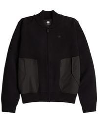 G-Star - Engineered Mix Bomber Jacket - Lyst