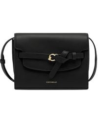 Coccinelle - Knot-Detail Leather Shoulder Bag - Lyst